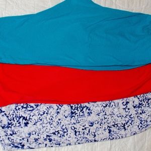 3 pair crop leggings  2x